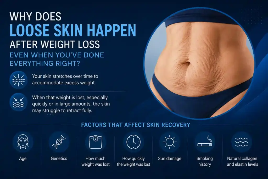 Why Does Loose Skin Happen After Weight Loss Even When You’ve Done Everything Right Higham Ferrers?