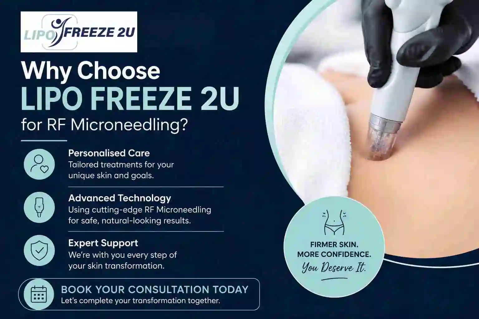 Why Choose LIPO FREEZE 2U for RF Microneedling Higham Ferrers?